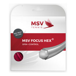 Corde Da Tennis MSV Focus-HEX 12m rot